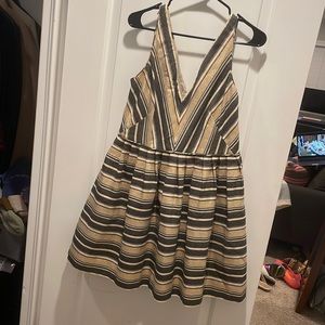 Jcrew striped gorgeous dress